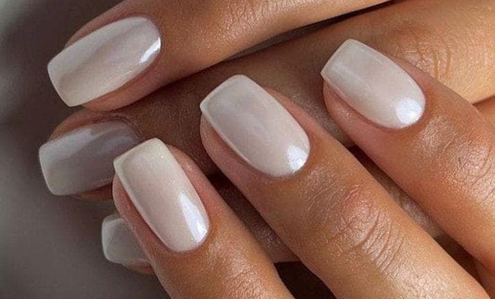 15 Beautiful Milky Nails Ideas