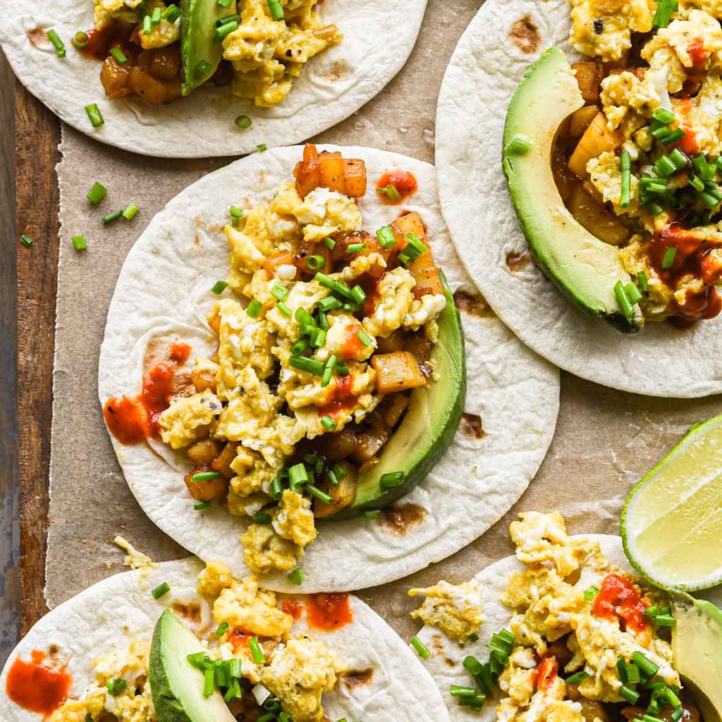 Scrambled Egg Tacos