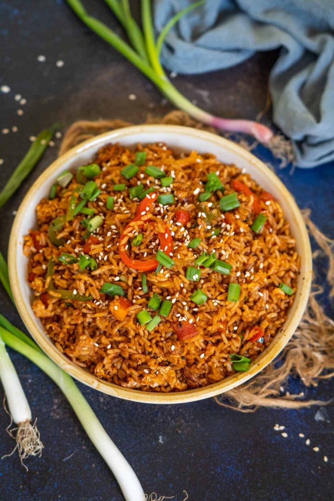 Korean Veggie Fried Rice