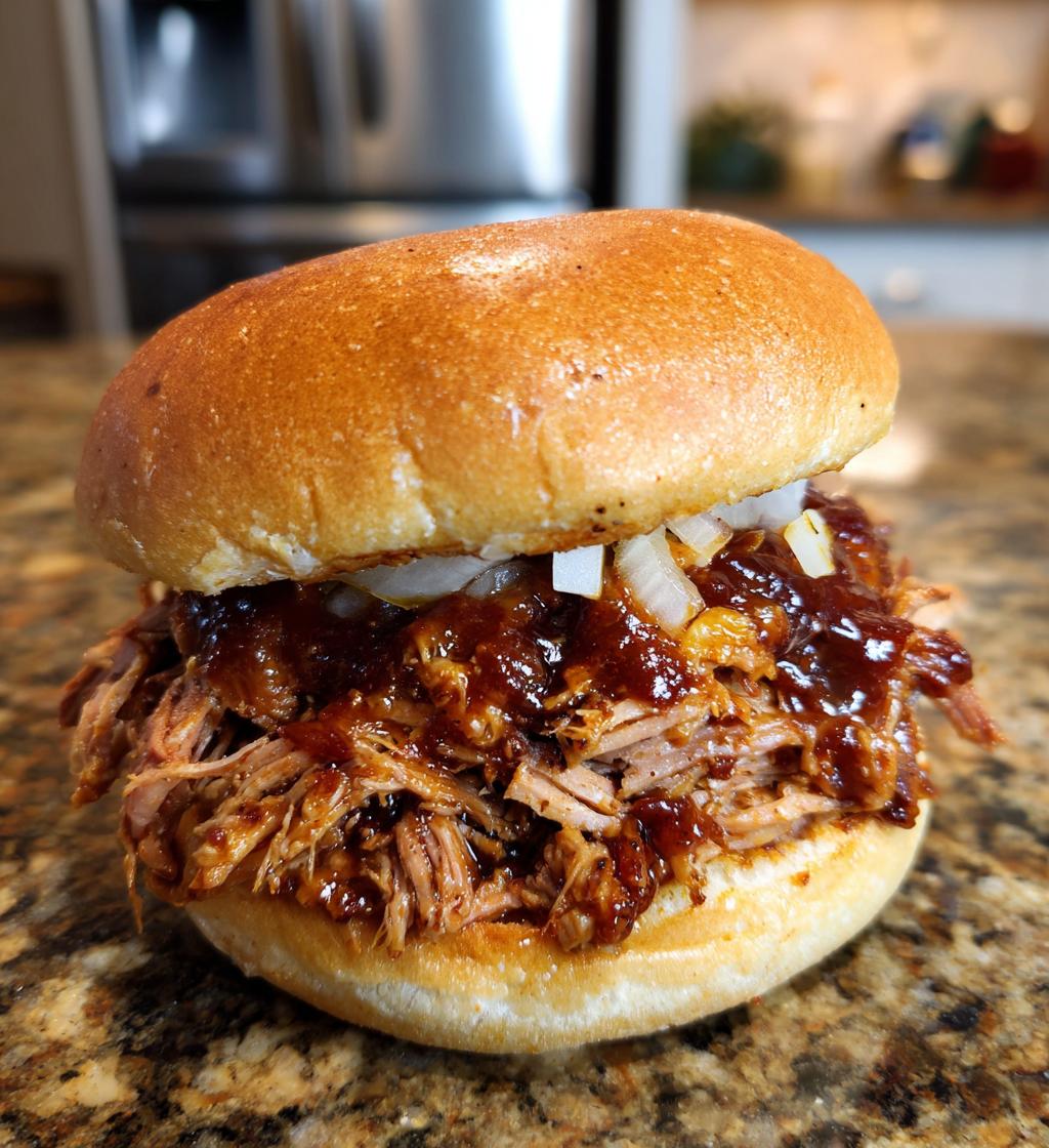 Instant Pot Pulled Pork Sandwiches
