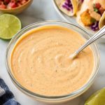 Creamy Baja Sauce For Fish Tacos Recipe