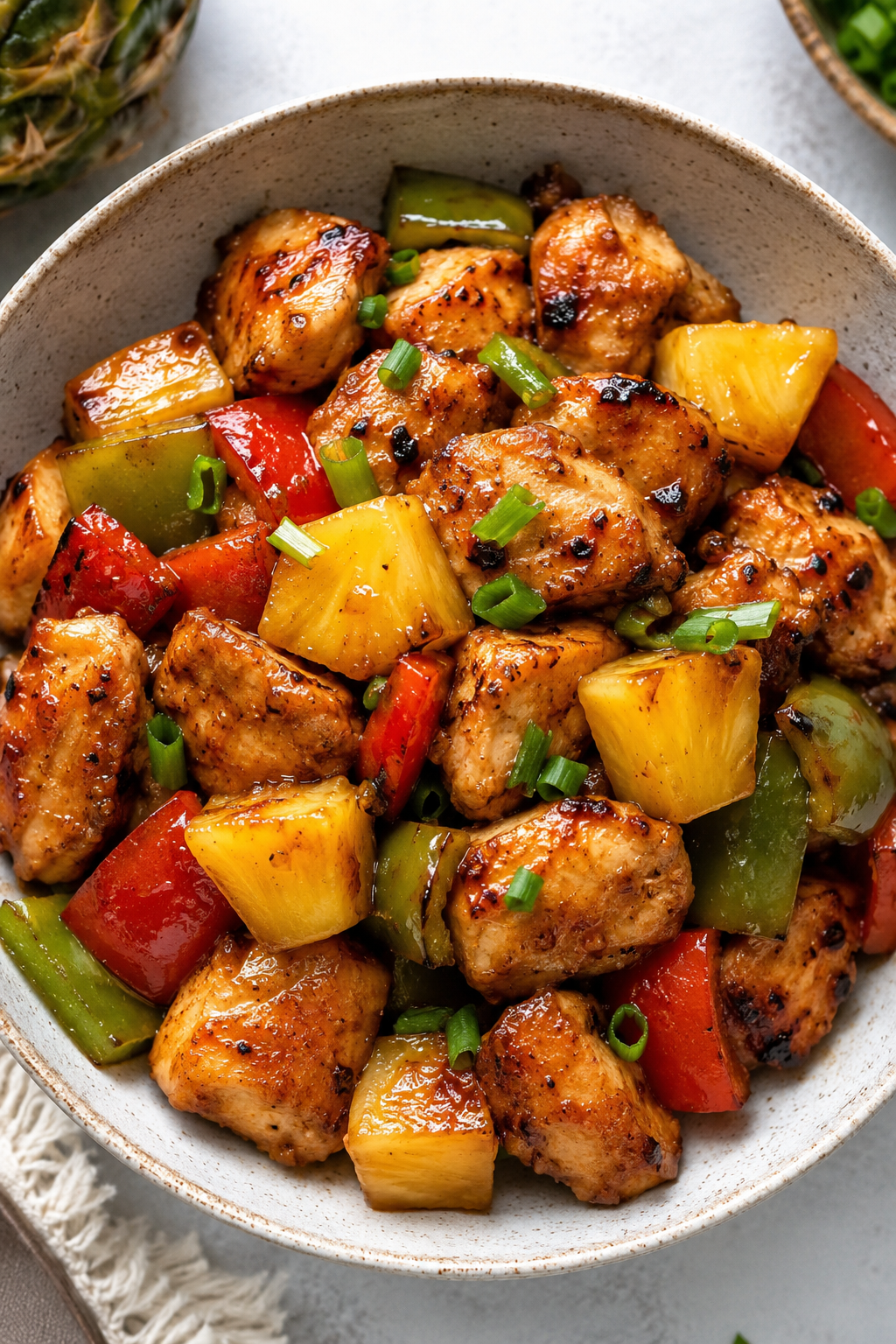 Air Fryer Pineapple Chicken Recipe