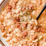 Crockpot White Bean and Ham Soup