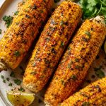 Grilled Corn On The Cob With Chili Lime Butter