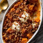 Maple Pecan Sweet Potato Casserole