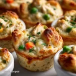 Chicken Pot Pie Bites With Biscuits